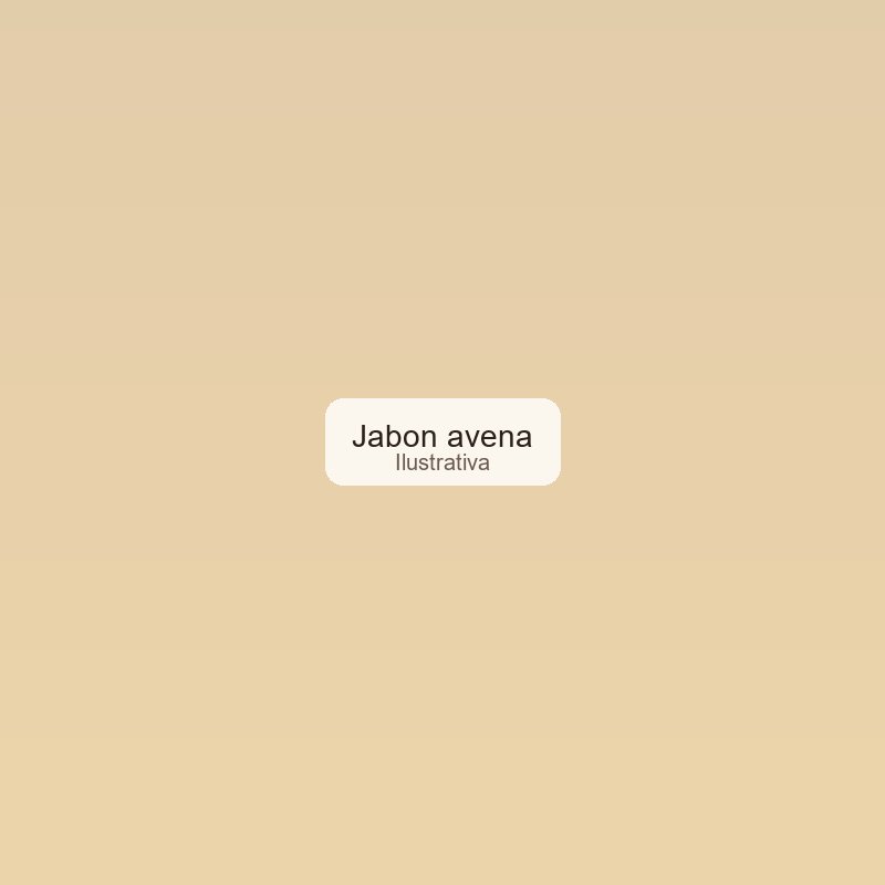 Jabones de avena y miel